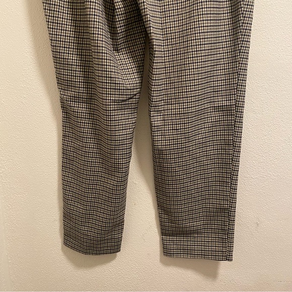 Zara Plaid Straight Leg Trousers Size Large - Picture 7 of 8